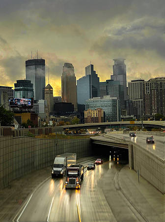 Minneapolis Storm Clouds